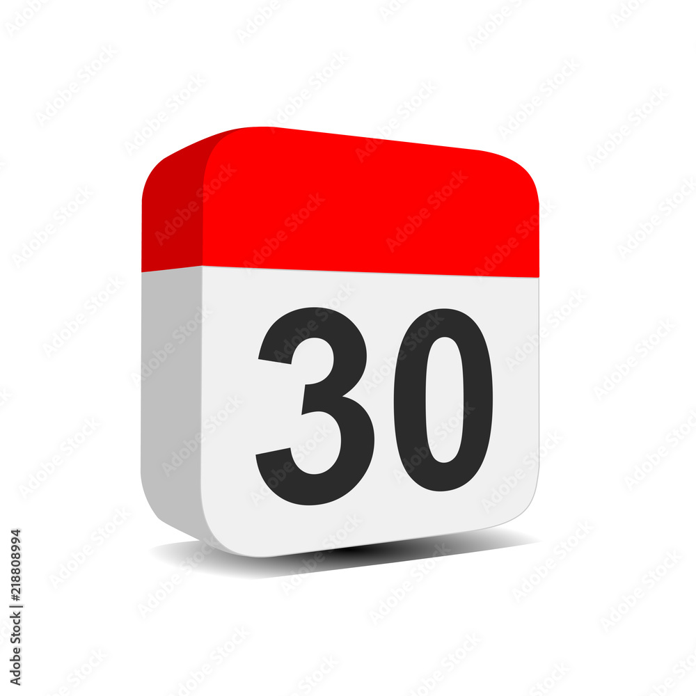 Calendar icon 30 Calendar icon 30