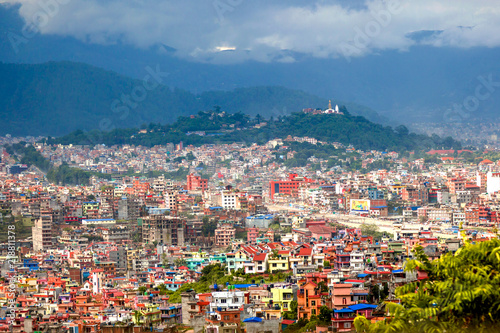 City Aerial View of Kathmandu Nepal © Nabaraj Regmi