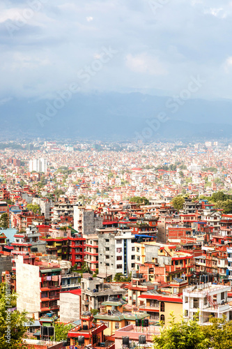 Wallpaper Mural City Aerial View of Kathmandu Nepal Torontodigital.ca