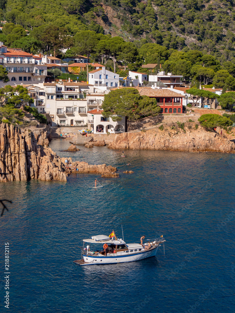 Fototapeta premium aigua blava begur