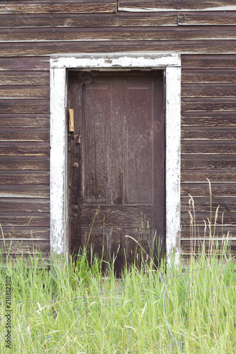 Door to old building