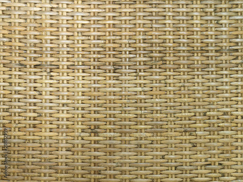 traditional thai style pattern nature background wicker surface for furniture material