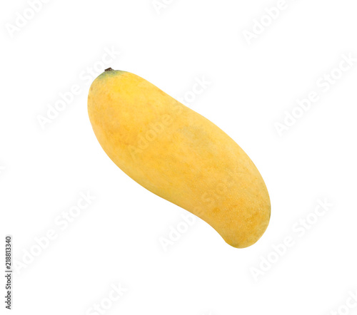 mango on white background with cipping part