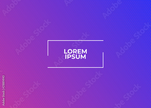 Gradient geometric background with colorful shapes composition. Vector illustration