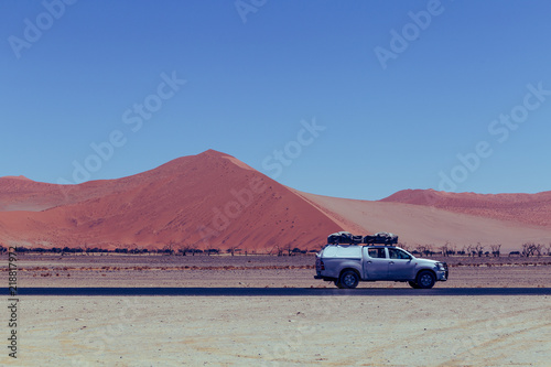 Safari dunes de sable Namibie