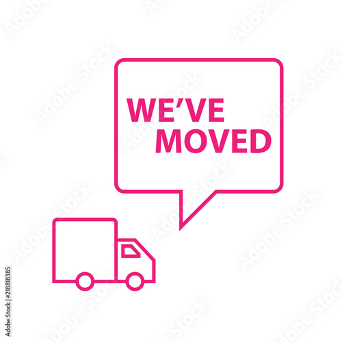 We've moved announcement