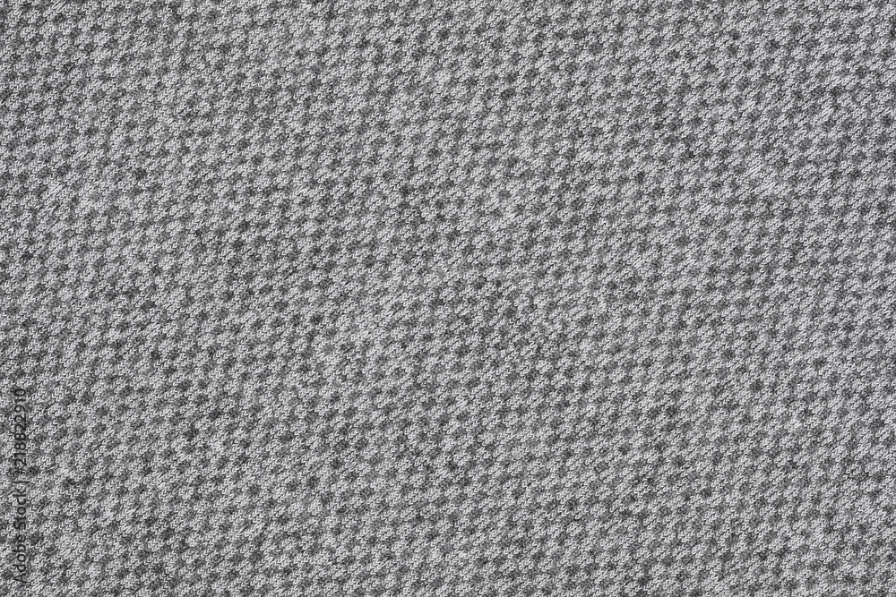 texture of grey synthetics fabric cloth textile - Close-up background texture of grey synthetics fabric cloth textile - Close-up background