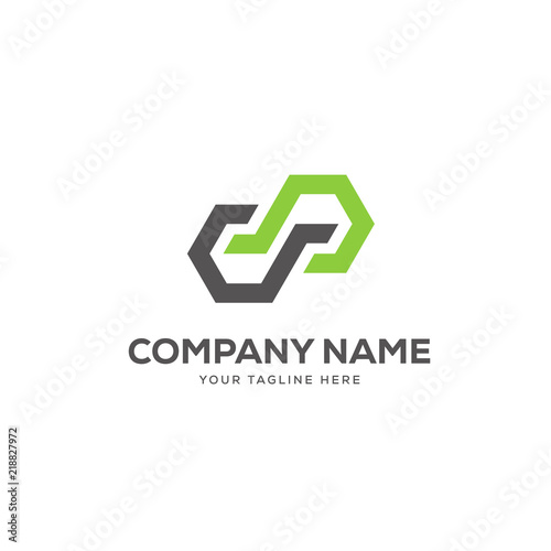 Free Download s logo design vector, initial letter s geometric logo concept - GFXLoad