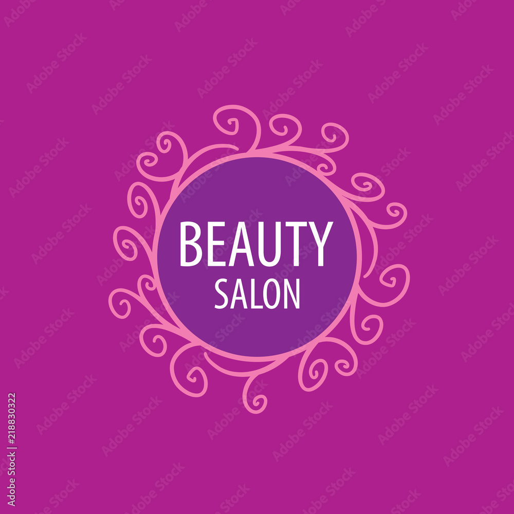 vector fashion logos and beauty shop