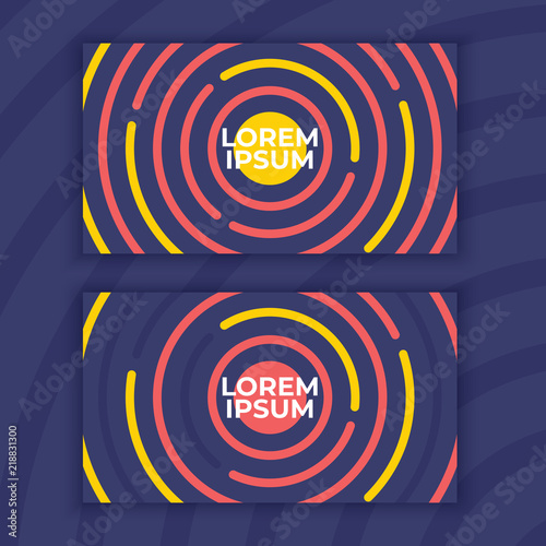Geometric cover design. Background with colorful shapes. Vector illustration