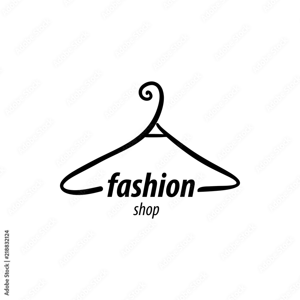 Fashion Shop Logo Template Design Stock Vector | Adobe Stock