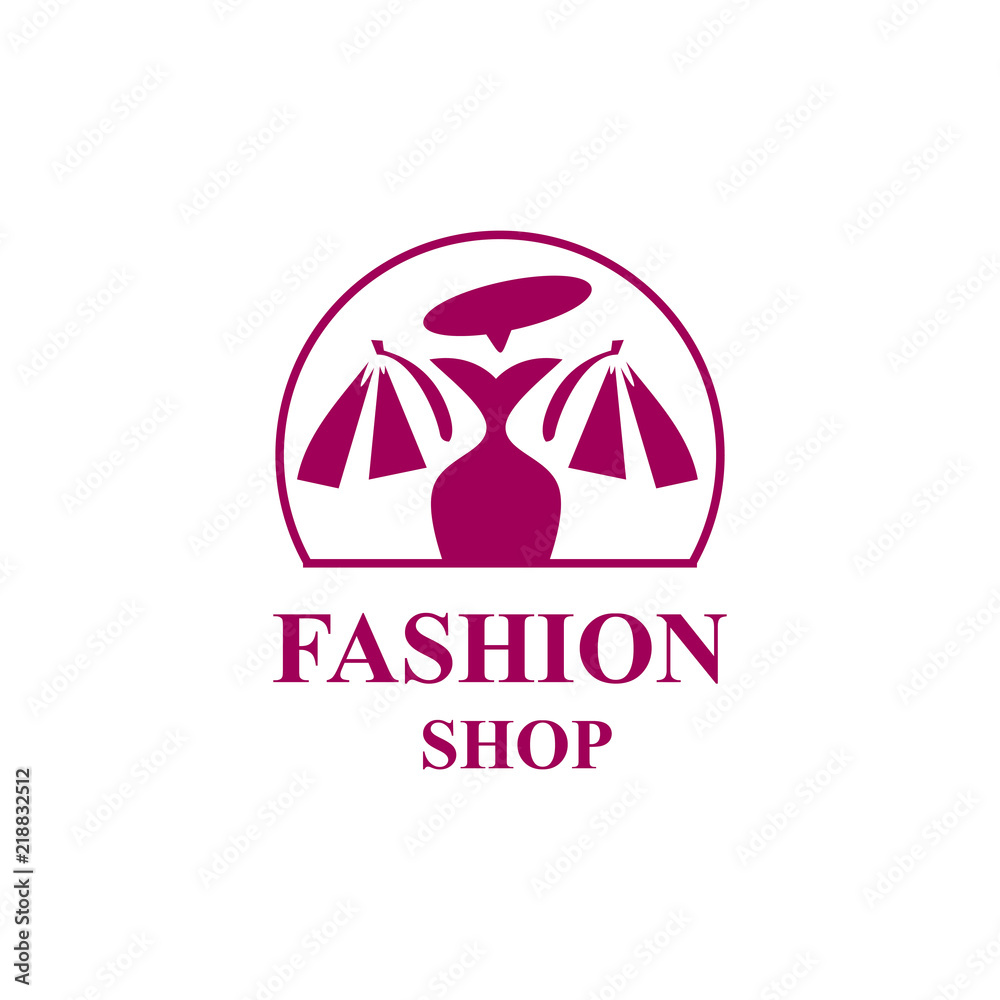 Fashion Shop Logo Template Design Fashion Shop Logo Template Design