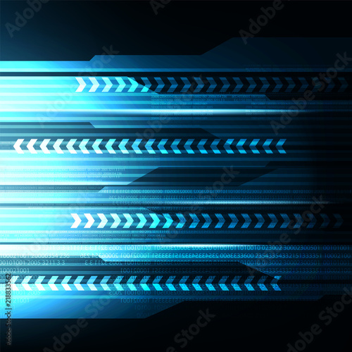 Abstract Circuits Cyber on Hi-tech Technology Background future and Digital Concept design Vector Illustration.