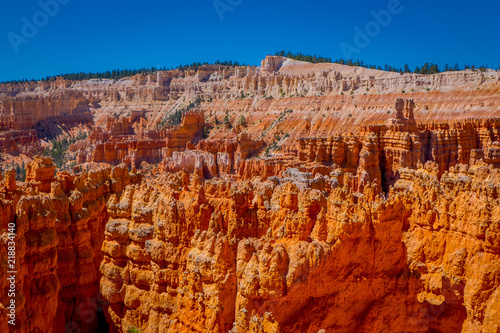 Hoodoo landscape of Bryce Canyon National Park photo