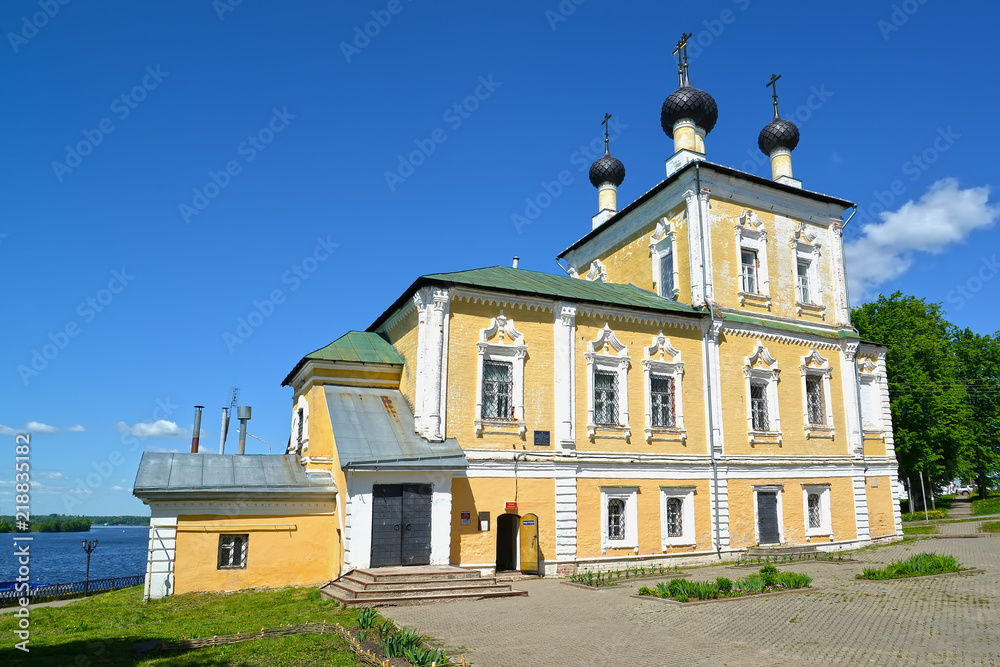 Orthodox church of Saint martyrs Flora and Laurus (18th century). Uglich, Yaroslavl region