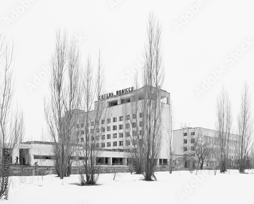 Hotel Polissia, Prypiat, Ukraine photo