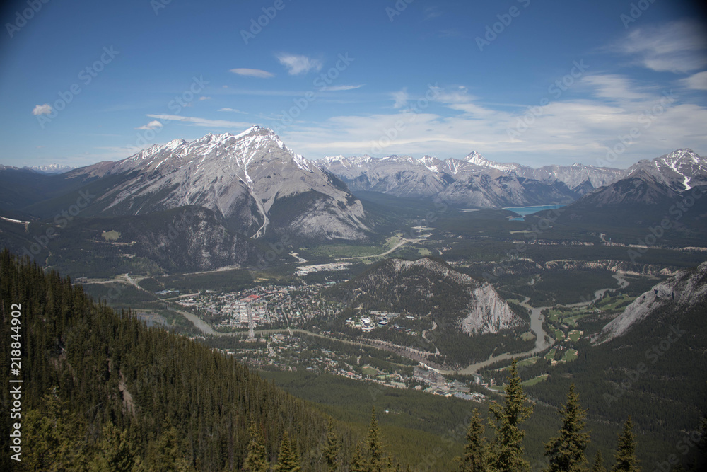 Banff from above Banff from above