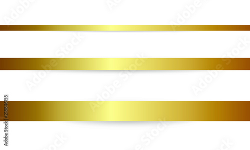 Gold Band Banner Geschenkband 