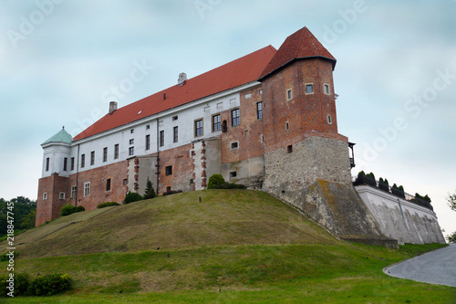 Poland. Royal castle in the city of Sandomierz. It was founded in the 12th century.