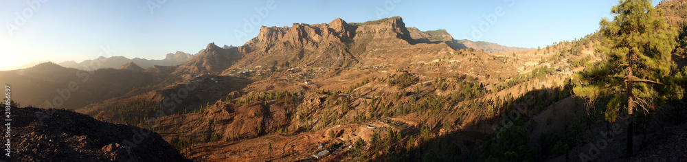 Mountain Range, Gran Canaria, Spain Mountain Range, Gran Canaria, Spain