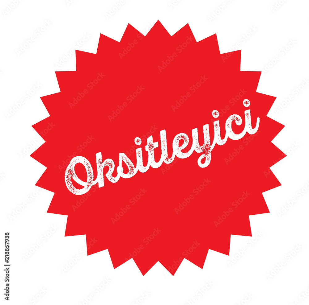 oxidizer stamp on white oxidizer stamp on white