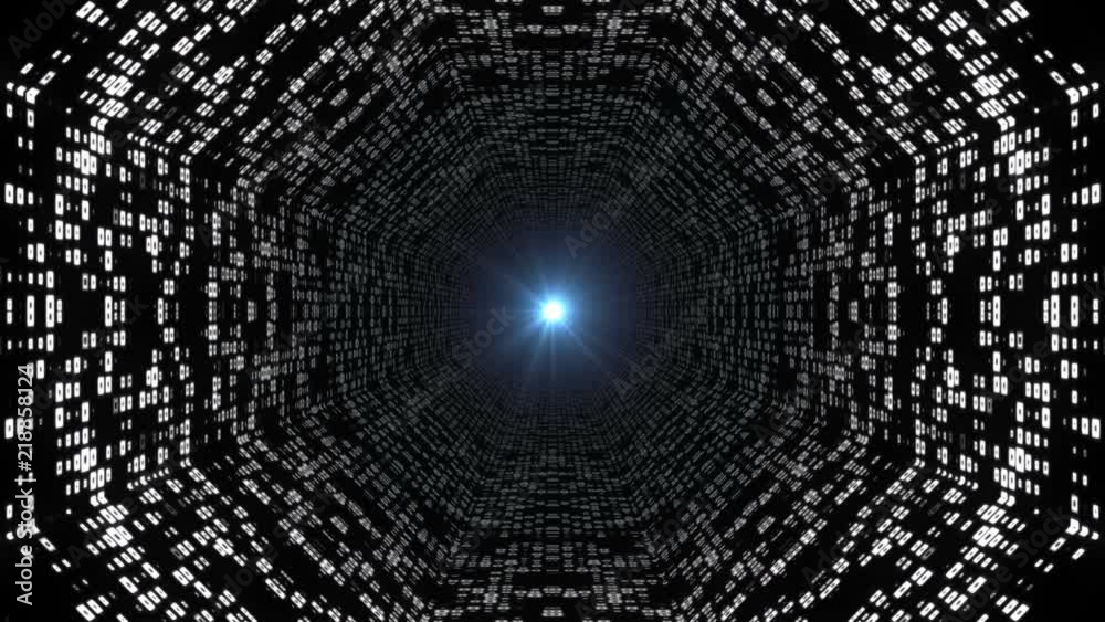 Computers Data Tunnel Loop Computers Data Tunnel Loop