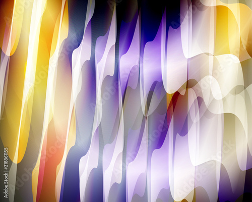 Continuous shape pattern