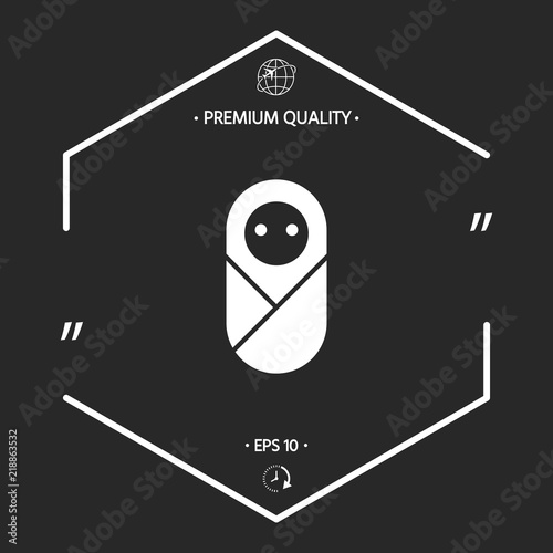 Infant, neonate, newborn icon