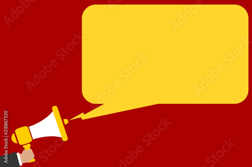 Flat design business vector illustration concept. Business ad for website and promotion banners. empty social media copy space text for your own texts. Template art esp isolated.