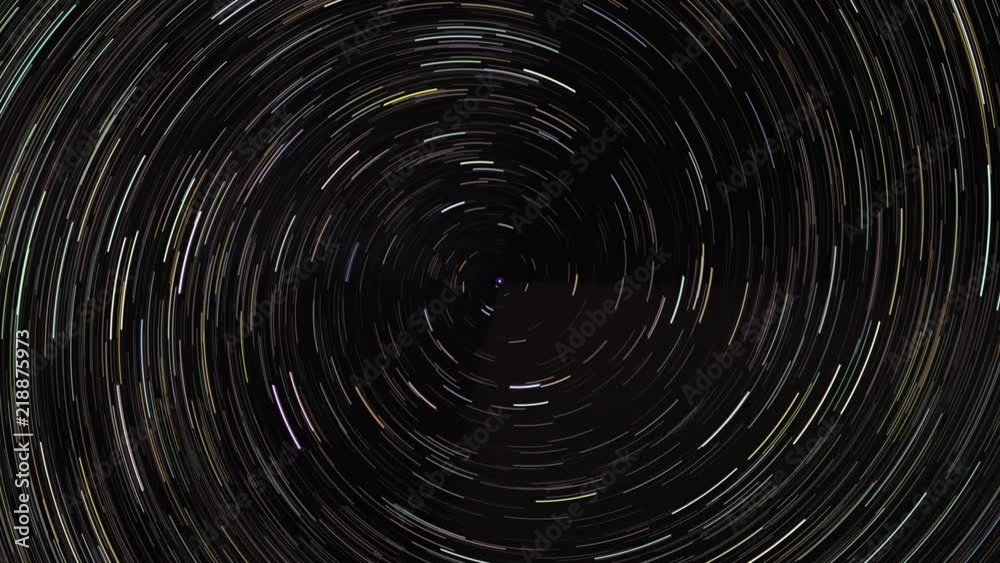 Vortex Star Trail 30 Seconds 4k 30 Fps Time Lapse Video, Easy to Use, Set to Blend Mode on Your Main Video and Apply Mask.