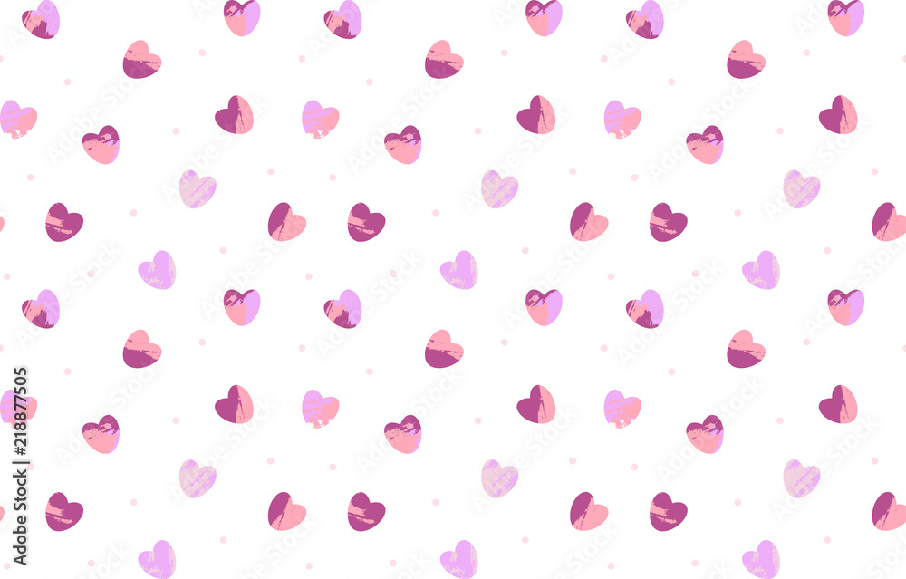 Heart pattern background Heart pattern background