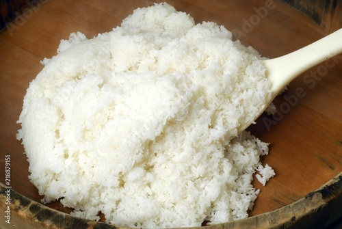Obraz na plátně Sushi Rice making of