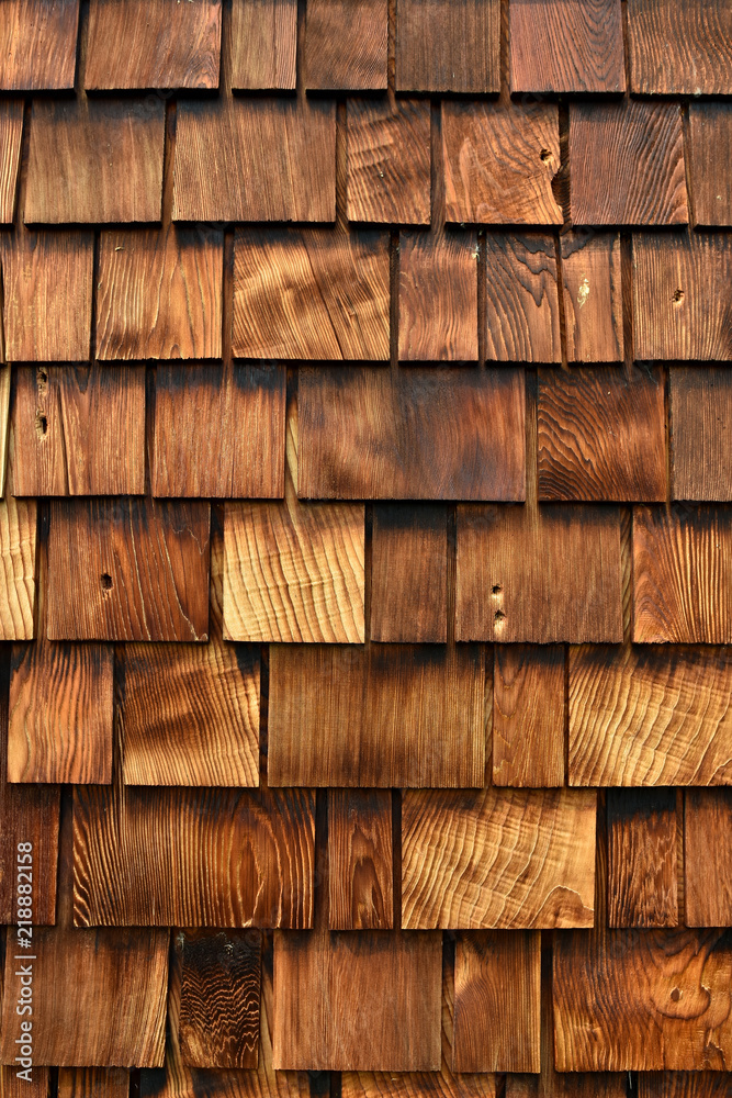 Wooden Cedar Shakes Texture Wooden Cedar Shakes Texture