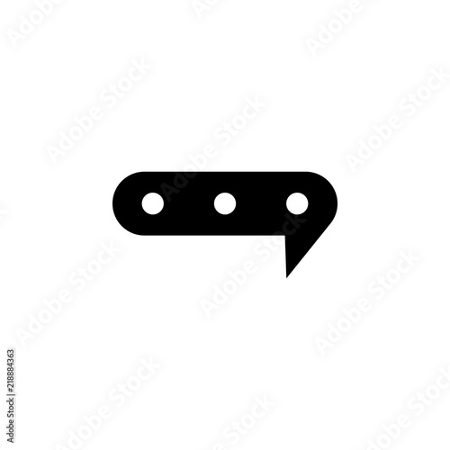 colloquial icon. Element of simple icon. Premium quality graphic design icon. Signs and symbols collection icon for websites, web design, mobile app