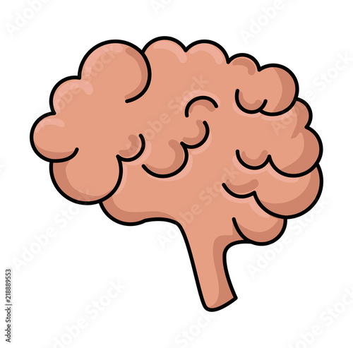 brain storm isolated icon