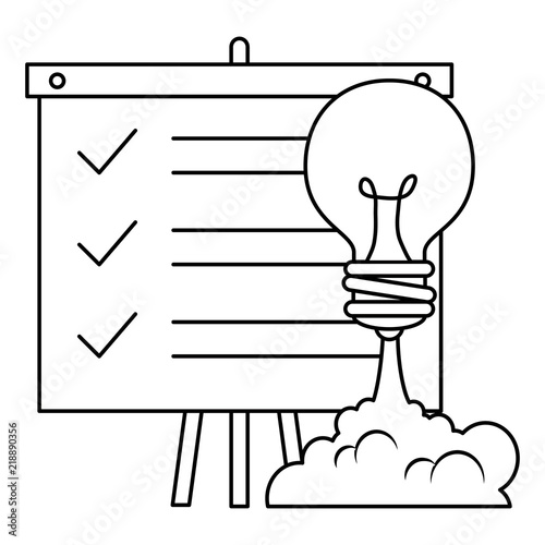 bulb rocket launcher with paperboard