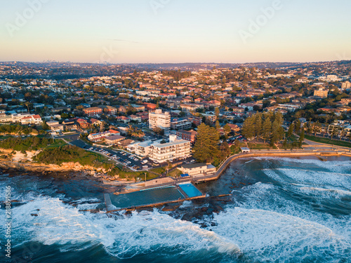 Tablou pe pânză Skyline view of Dee Why, Sydney, Australia.