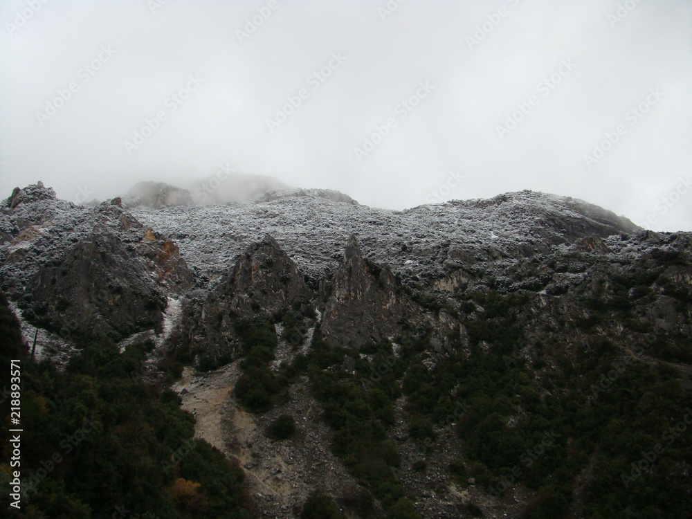 Mountain with Snow Mountain with Snow