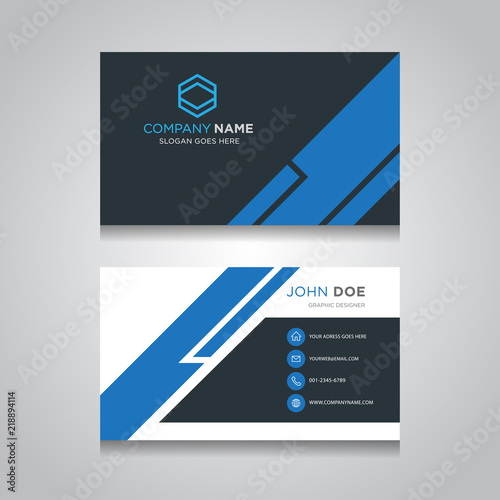 Business card. Vector. Modern design.