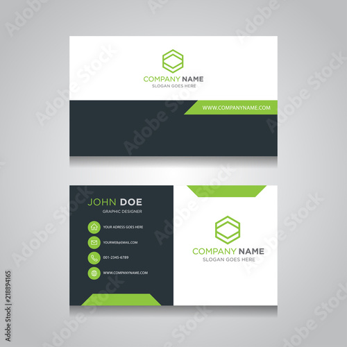 Business card. Vector. Modern design.