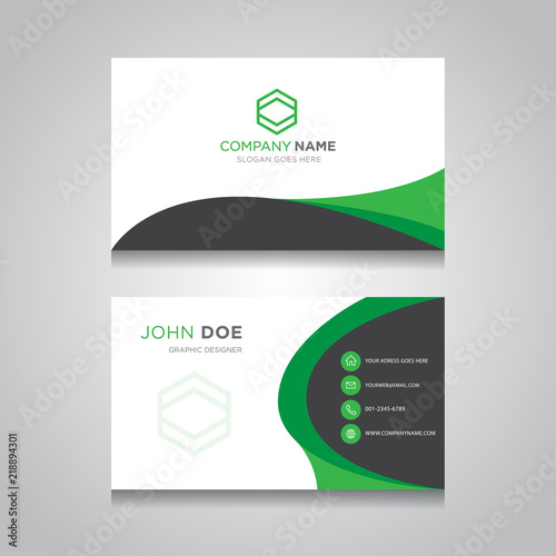 Business card. Vector. Modern design.