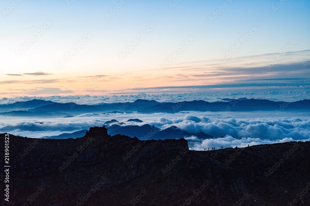 鳥海山 雲海 鳥海山 雲海