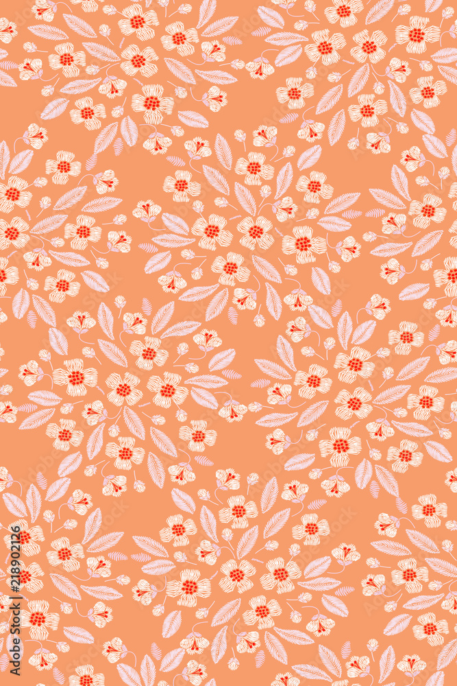 Seamless daisy flower pattern Seamless daisy flower pattern