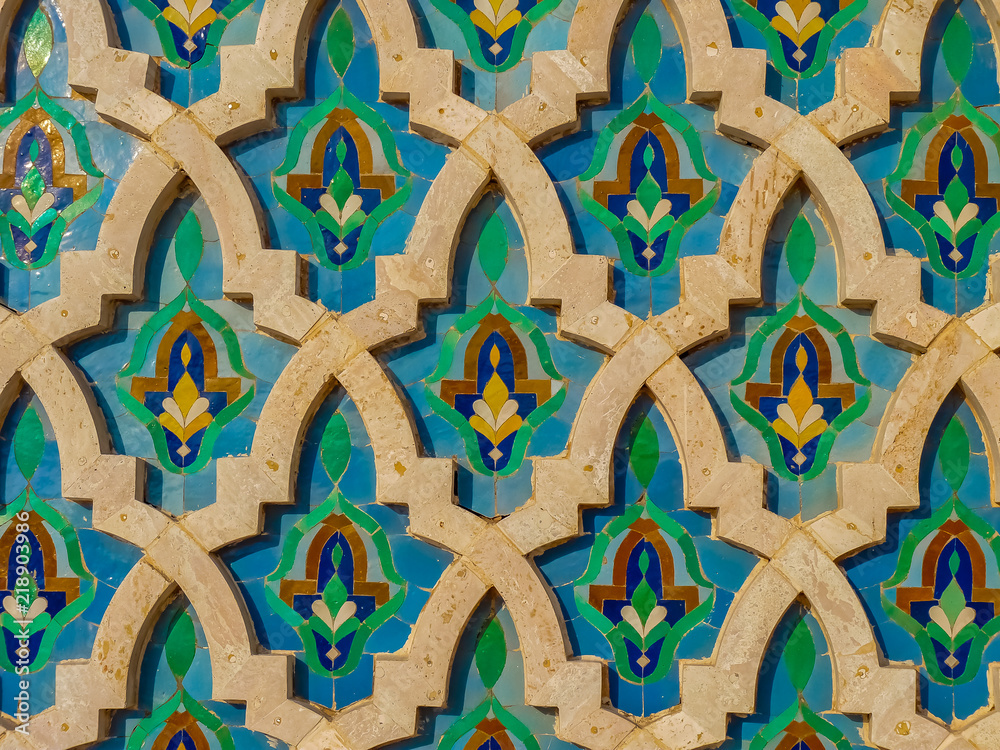 Ornate traditional Moroccan Tile Pattern Ornate traditional Moroccan Tile Pattern
