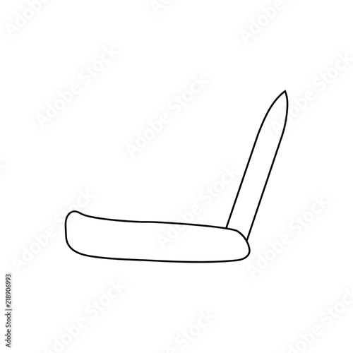 Icon of folding penknife