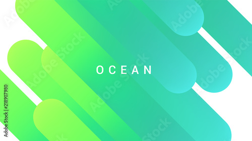 Modern color gradient shape abstract background vector 