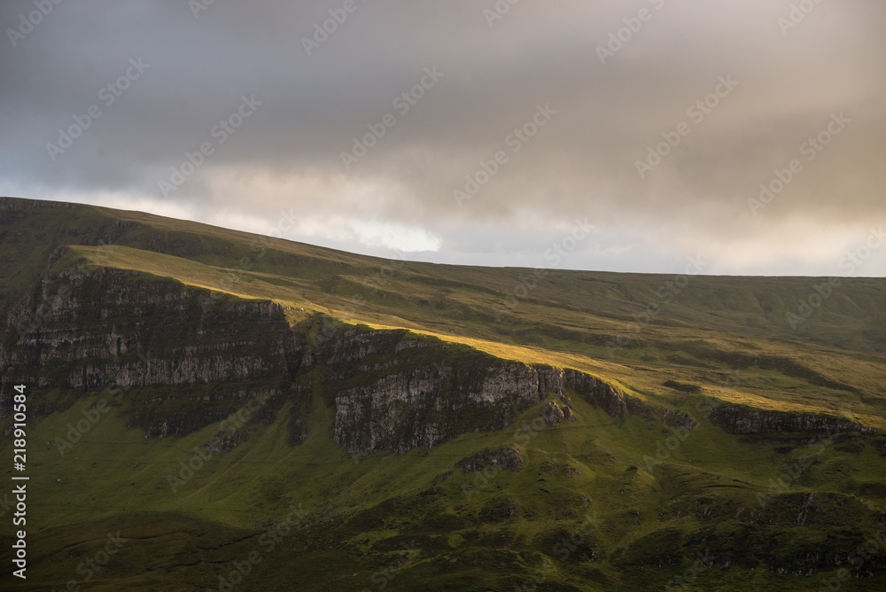 Sunset on the Quiraing