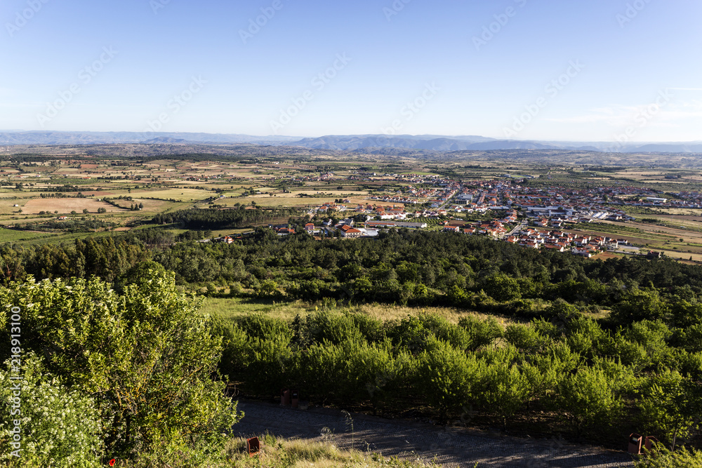 Naklejka premium Castelo Rodrigo – Panoramic View