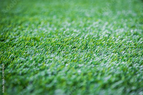 Green grass artificial turf pattern