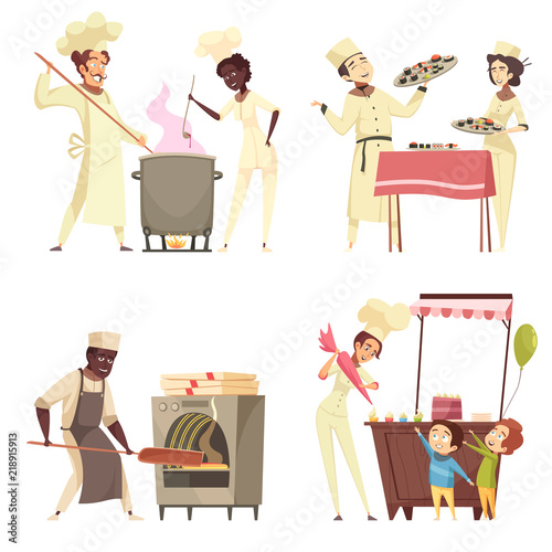 Professional Cooking Design Concept